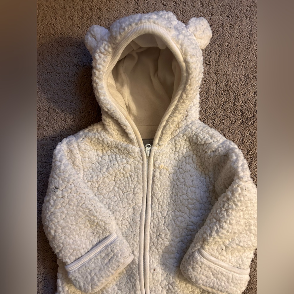 Children’s Place Snuggle Onesie Bear Hood